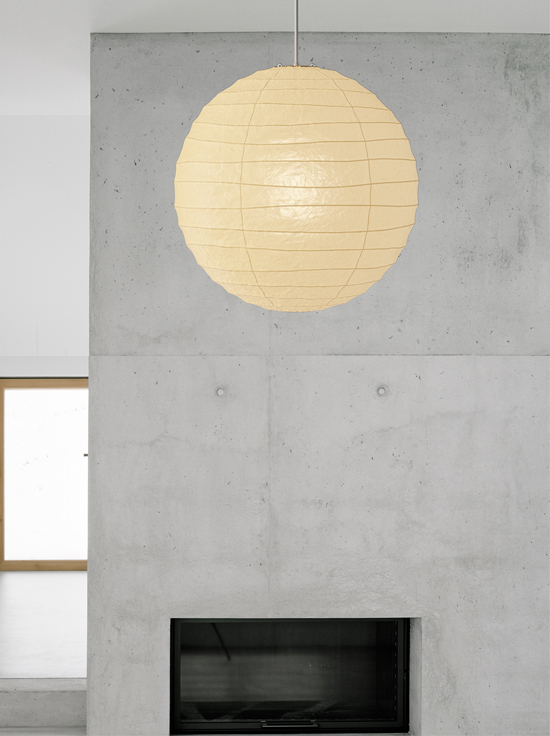 Noguchi 100D Lamp by Akari Pendant Lamps Noguchi 100D Lamp by Akari Pendant Lamps