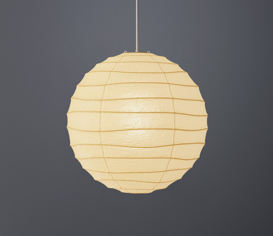 Noguchi 100D Lamp by Akari Pendant Lamps Noguchi 100D Lamp by Akari Pendant Lamps