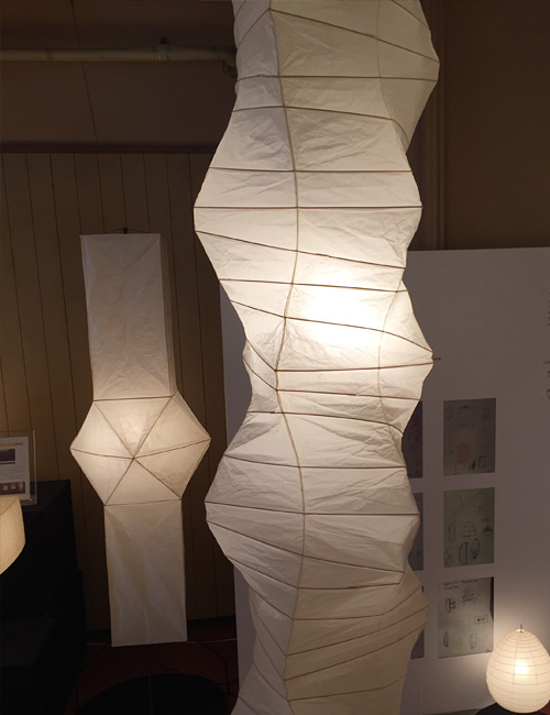 Noguchi 33N Ceiling Lamp by Akari Pendant Lamps Noguchi 33N Ceiling Lamp by Akari Pendant Lamps