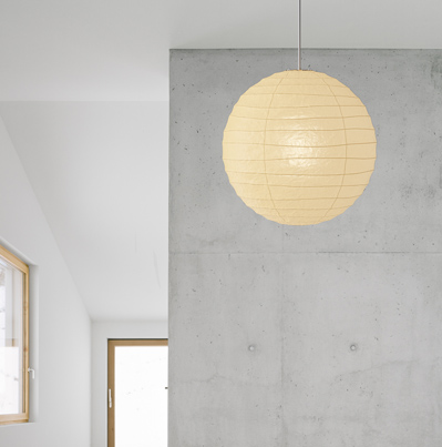 Noguchi Ceiling Lamp 75D/100D by Akari Pendant Lamps Noguchi Ceiling Lamp 75D/100D by Akari Pendant Lamps