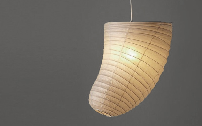 Noguchi  Ceiling VB13-P Lamp by Akari Pendant Lamps