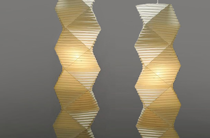 Noguchi 35N Pendant Lamp by Akari Pendant Lamps Noguchi 35N Pendant Lamp by Akari Pendant Lamps