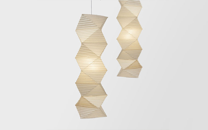 Noguchi 35N Pendant Lamp by Akari Pendant Lamps Noguchi 35N Pendant Lamp by Akari Pendant Lamps