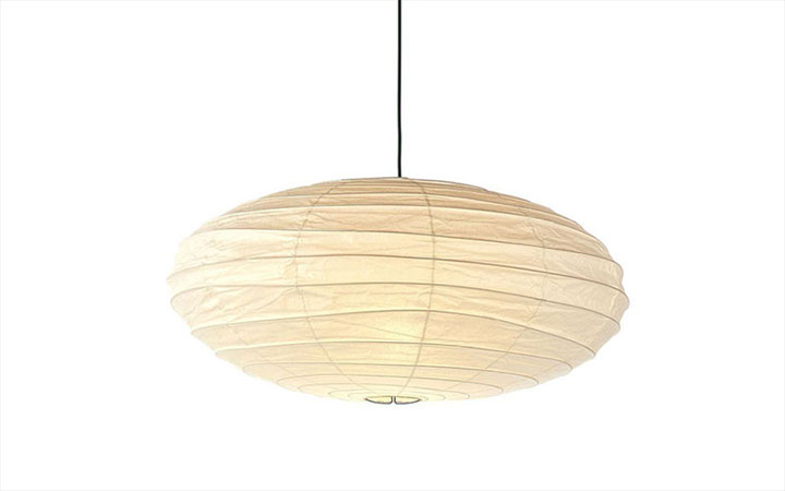 Noguchi 70EN Pendant Lamp by Akari Pendant Lamps Noguchi 70EN Pendant Lamp by Akari Pendant Lamps