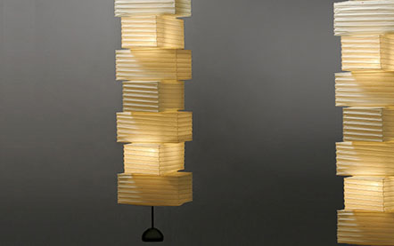 Noguchi Floor Lamp ST2-36N by Akari Floor Lamps