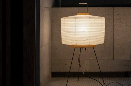 Noguchi 6A Floor Lamp by Akari Floor Lamps