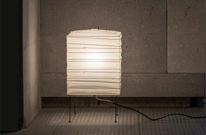 Noguchi Paper Table Lamp - 1X by Akari Table Lamps Noguchi Paper Table Lamp - 1X by Akari Table Lamps