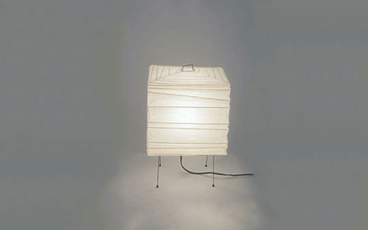 Noguchi Paper Table Lamp - 3X by Akari Table Lamps Noguchi Paper Table Lamp - 3X by Akari Table Lamps