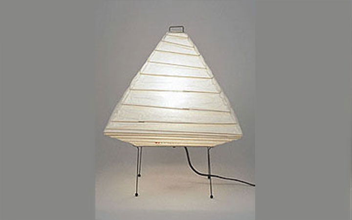 Noguchi Paper Table Lamp - 5X by Akari Table Lamps Noguchi Paper Table Lamp - 5X by Akari Table Lamps