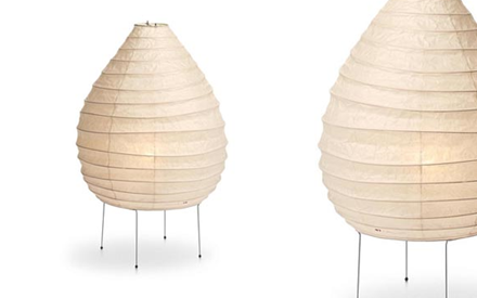 Noguchi Floor Lamp 22N/23N by Akari Floor Lamps Noguchi Floor Lamp 22N/23N by Akari Floor Lamps