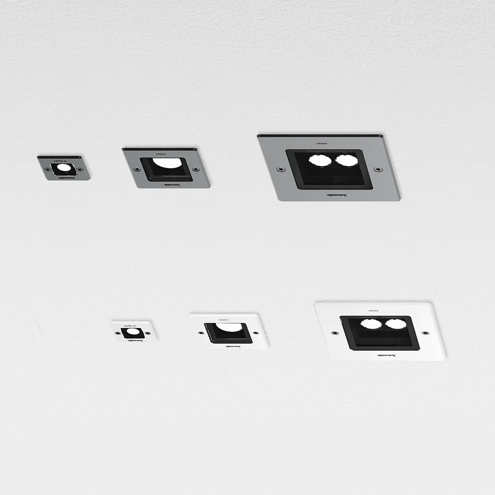 Ego Downlight Square Ceiling Lamp by Artemide Lamps