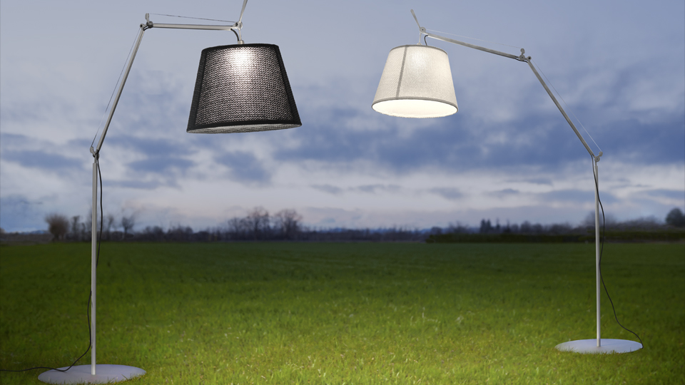 Tolomeo Mega Outdoor Floor Lamp by Artemide Lamps Tolomeo Mega Outdoor Floor Lamp by Artemide Lamps