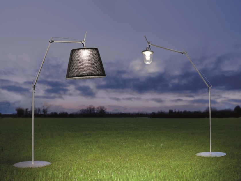 Tolomeo Mega Outdoor Lantern Floor Lamp by Artemide Lamps Tolomeo Mega Outdoor Lantern Floor Lamp by Artemide Lamps