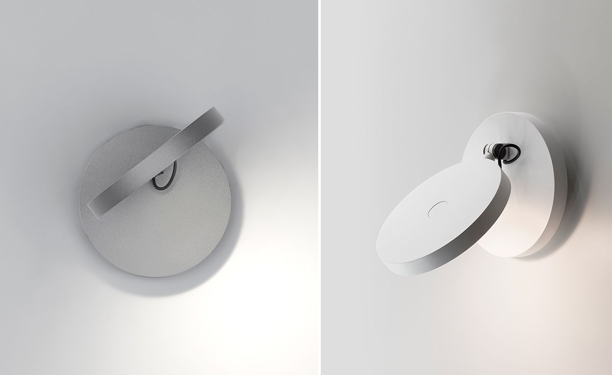 Demetra Wall Spot Lamp by Artemide Lamps Demetra Wall Spot Lamp by Artemide Lamps