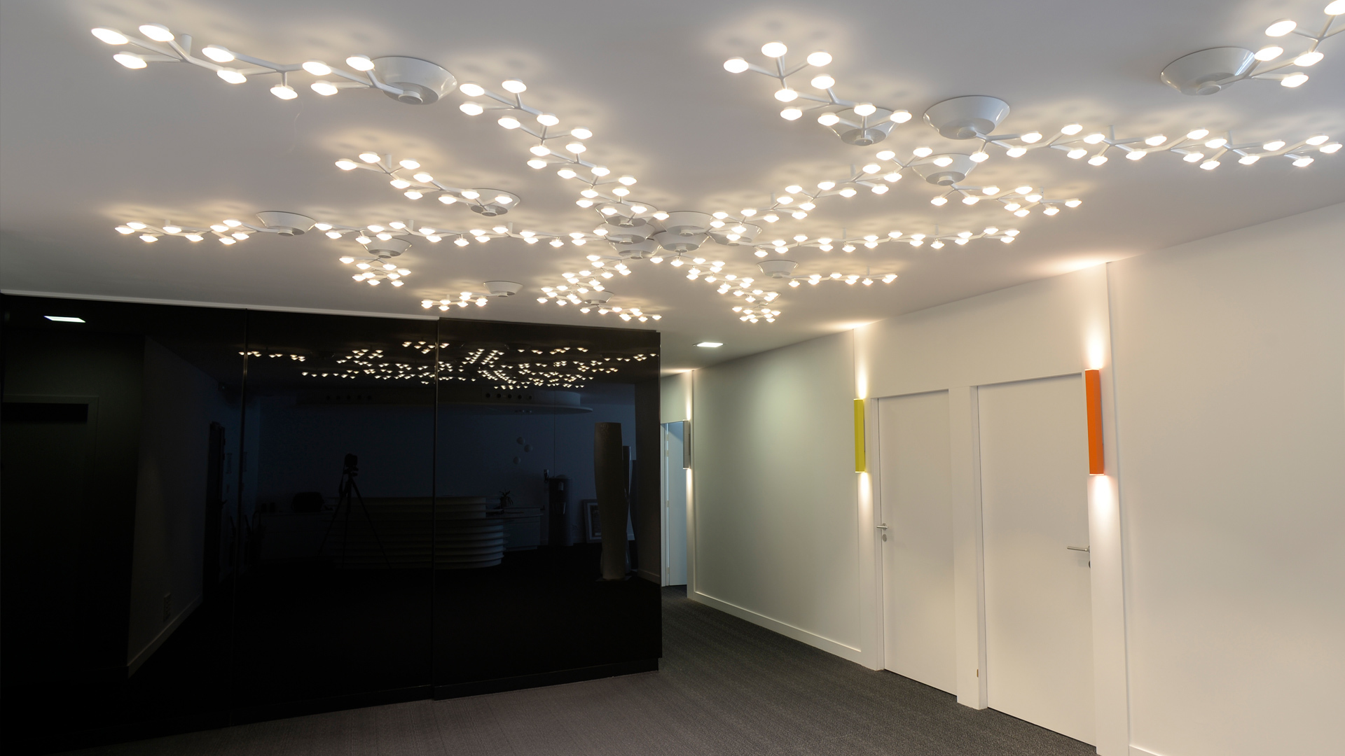 Led Net line 125 Ceiling Lamp by Artemide Lamps Led Net line 125 Ceiling Lamp by Artemide Lamps