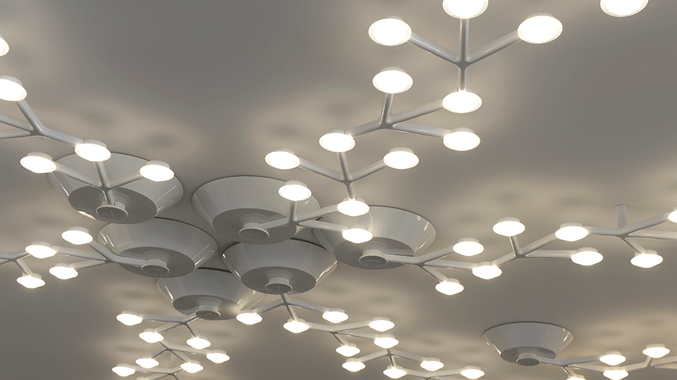 Led Net line 125 Ceiling Lamp by Artemide Lamps Led Net line 125 Ceiling Lamp by Artemide Lamps