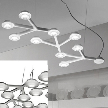 Led Net line 66 Pendant Lamp by Artemide Lamps Led Net line 66 Pendant Lamp by Artemide Lamps