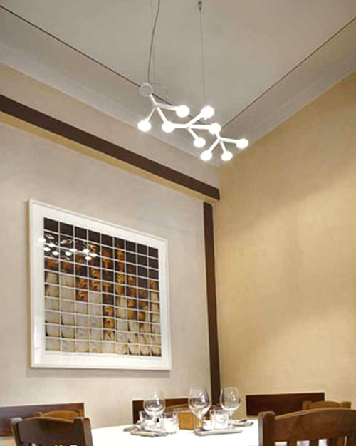 Led Net line 66 Pendant Lamp by Artemide Lamps Led Net line 66 Pendant Lamp by Artemide Lamps