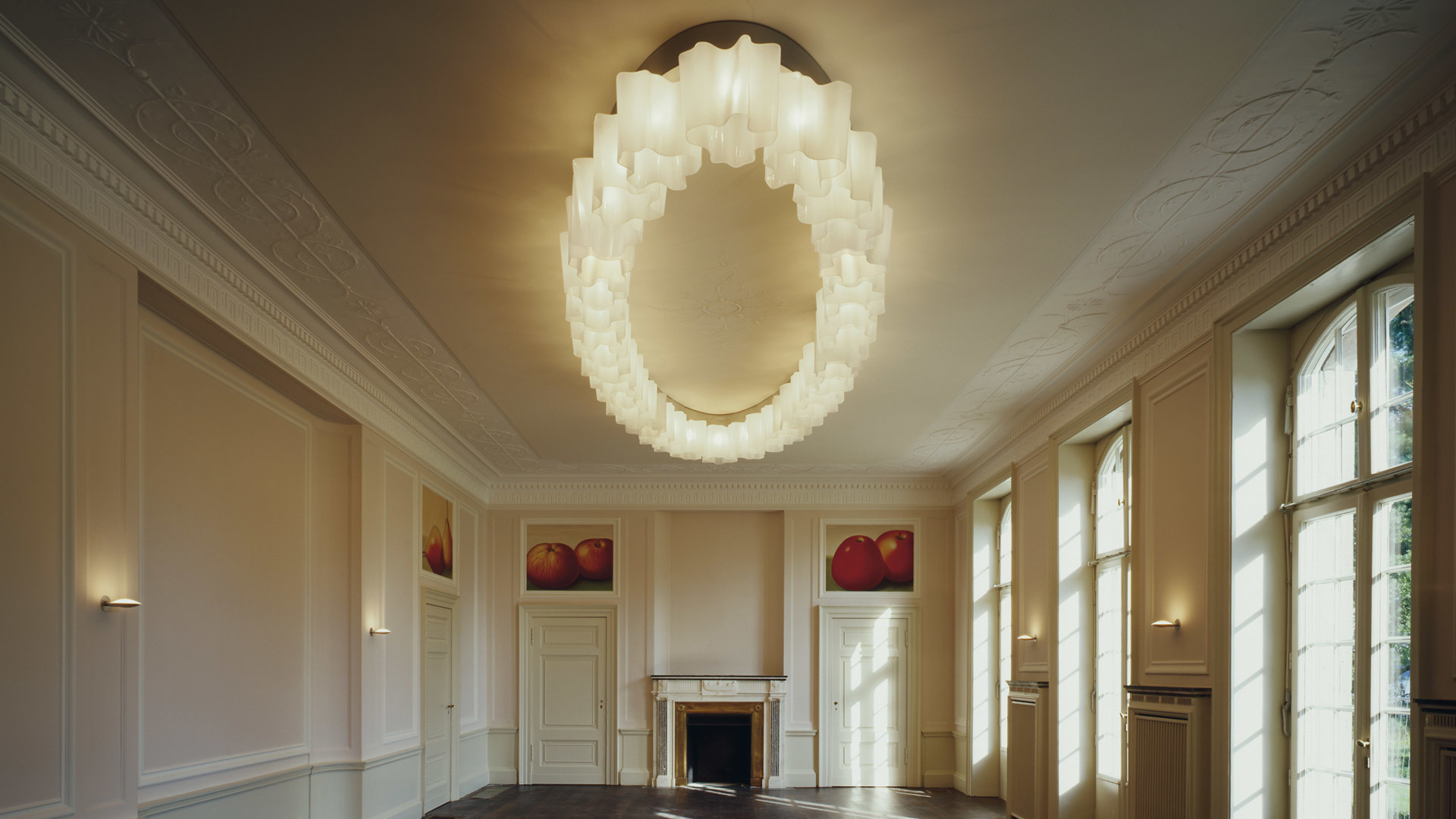 Logico Single Ceiling Lamp by Artemide Wall Lamps Logico Single Ceiling Lamp by Artemide Wall Lamps