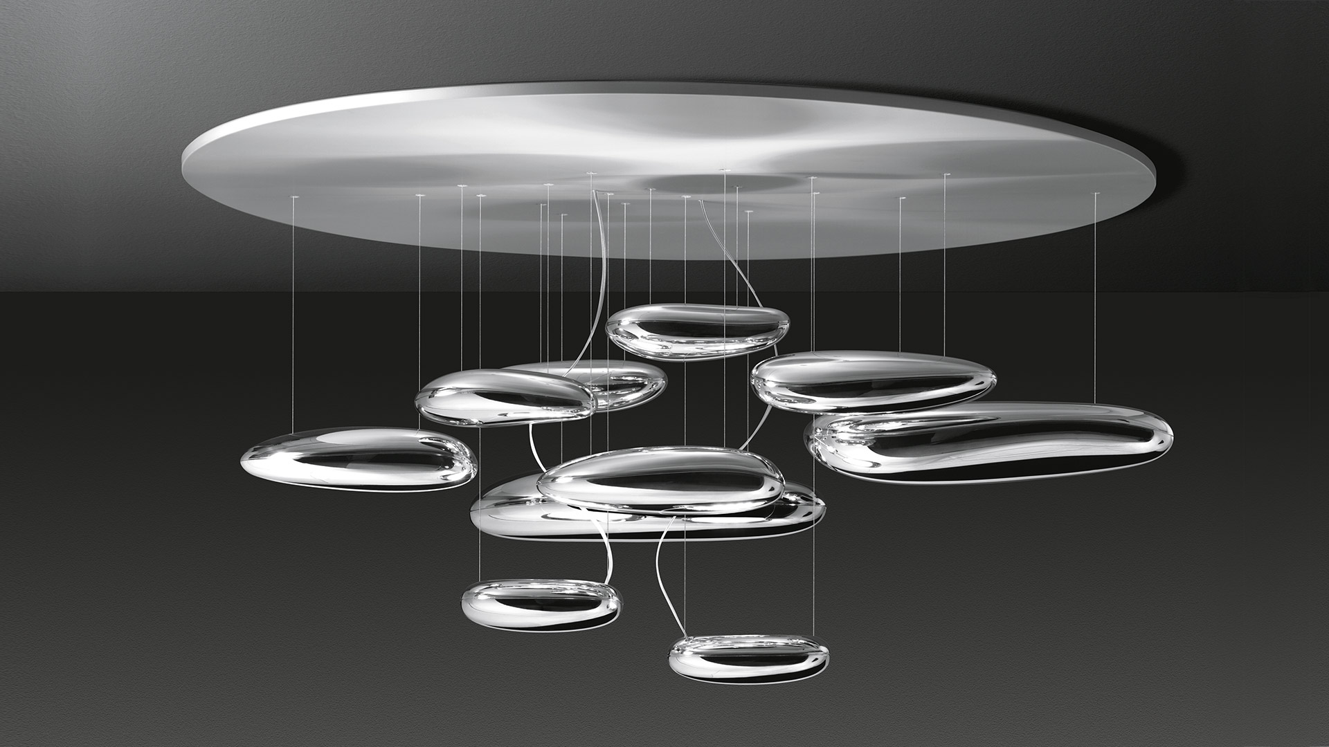Mercury LED Ceiling Lamp by Artemide Lamps Mercury LED Ceiling Lamp by Artemide Lamps