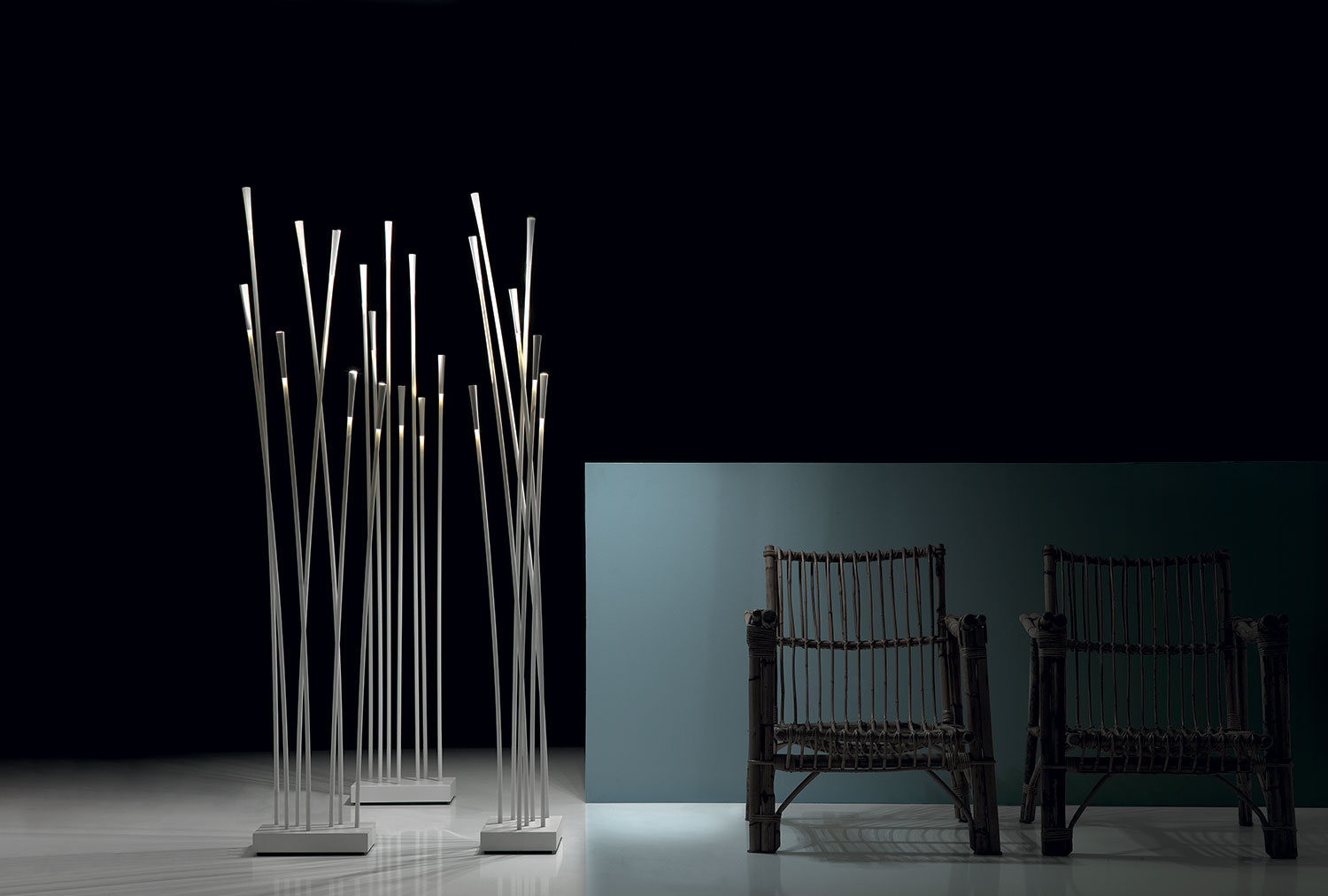 Reeds indoor Floor Lamp by Artemide Floor Lamps Reeds indoor Floor Lamp by Artemide Floor Lamps