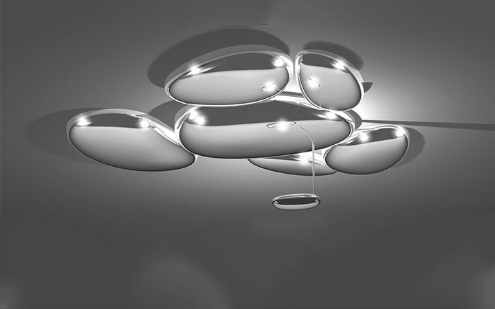 Skydro Ceiling Lamp by Artemide Lamps
