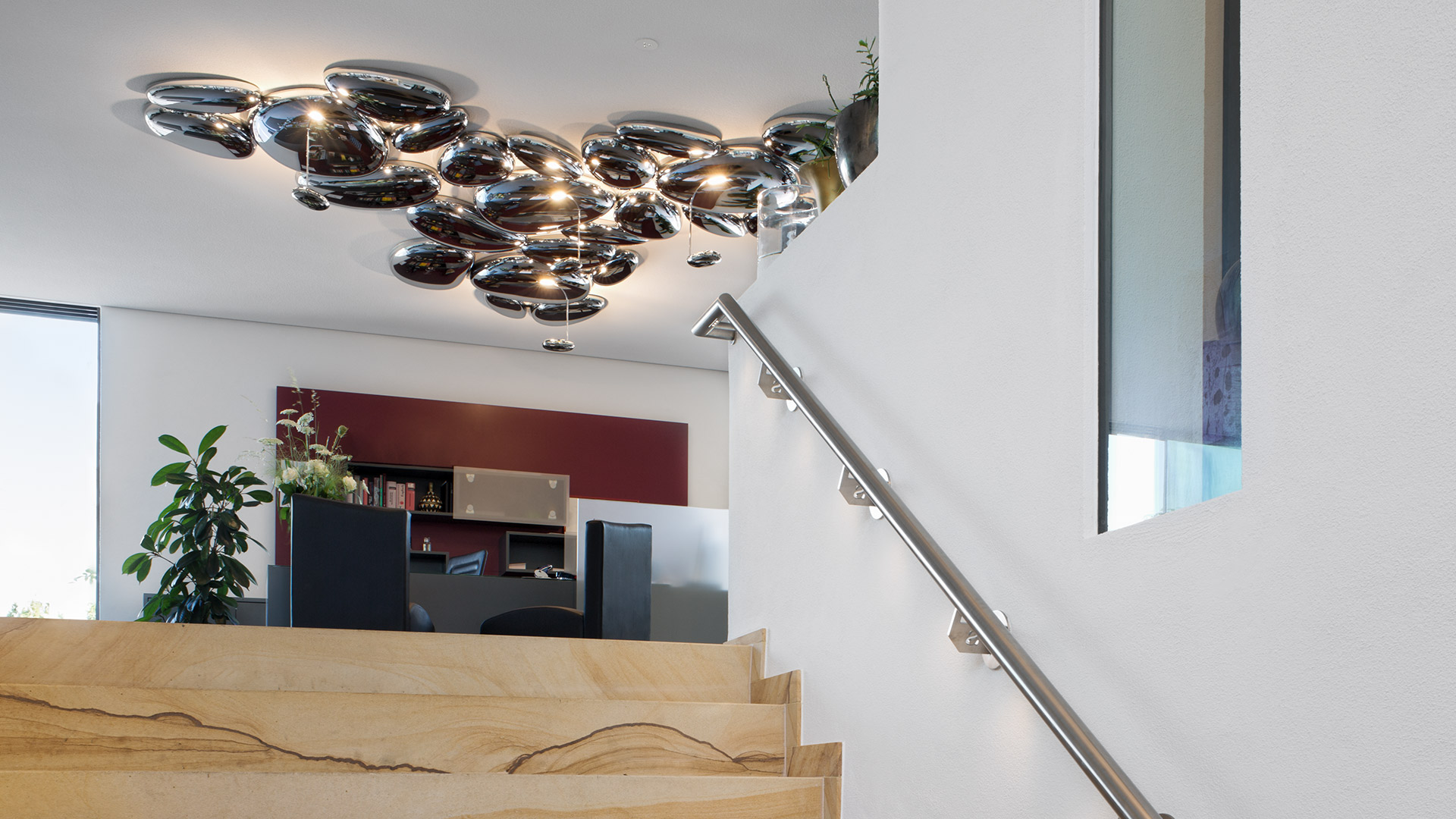 Skydro Ceiling Lamp by Artemide Lamps