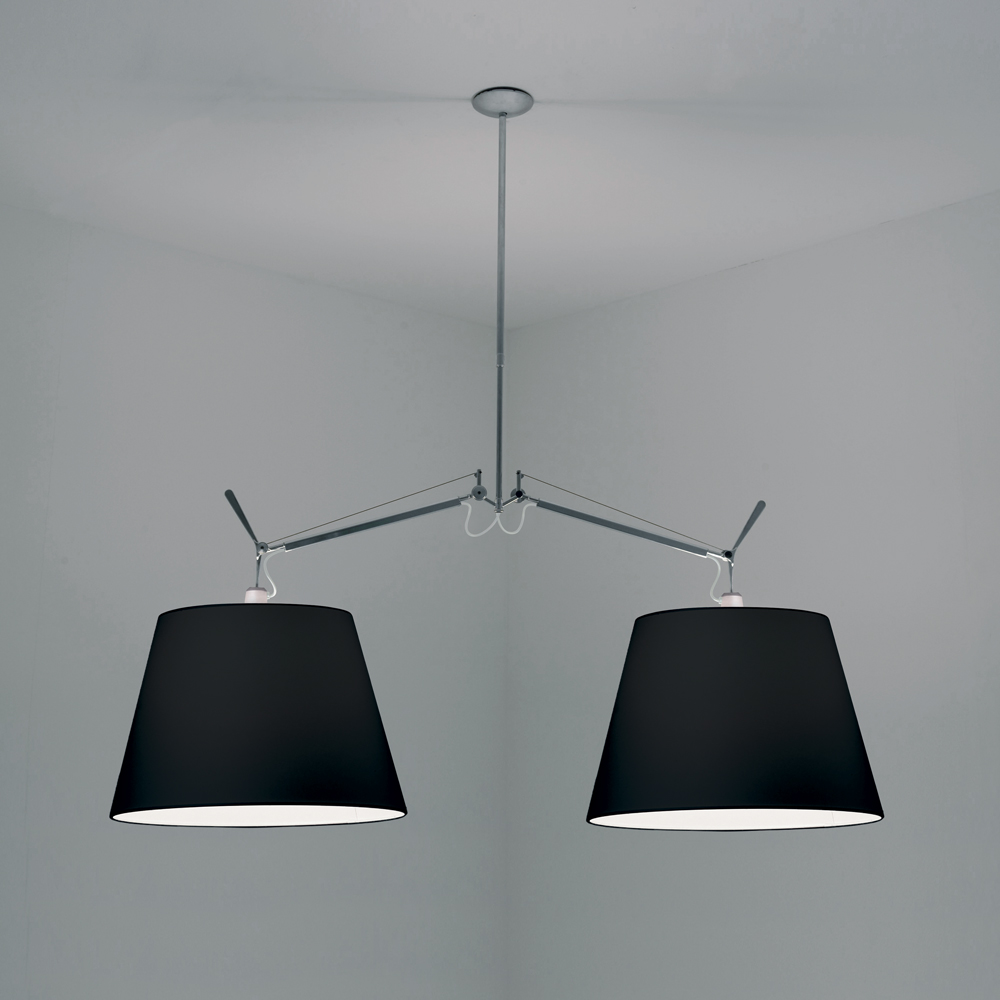 Tolomeo Double Pendant Lamp - Shade by Artemide Lamps Tolomeo Double Pendant Lamp - Shade by Artemide Lamps