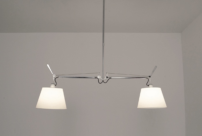 Tolomeo Double Pendant Lamp - Shade by Artemide Lamps Tolomeo Double Pendant Lamp - Shade by Artemide Lamps