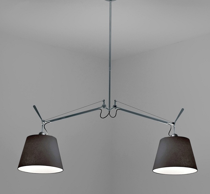 Tolomeo Double Pendant Lamp - Shade by Artemide Lamps Tolomeo Double Pendant Lamp - Shade by Artemide Lamps