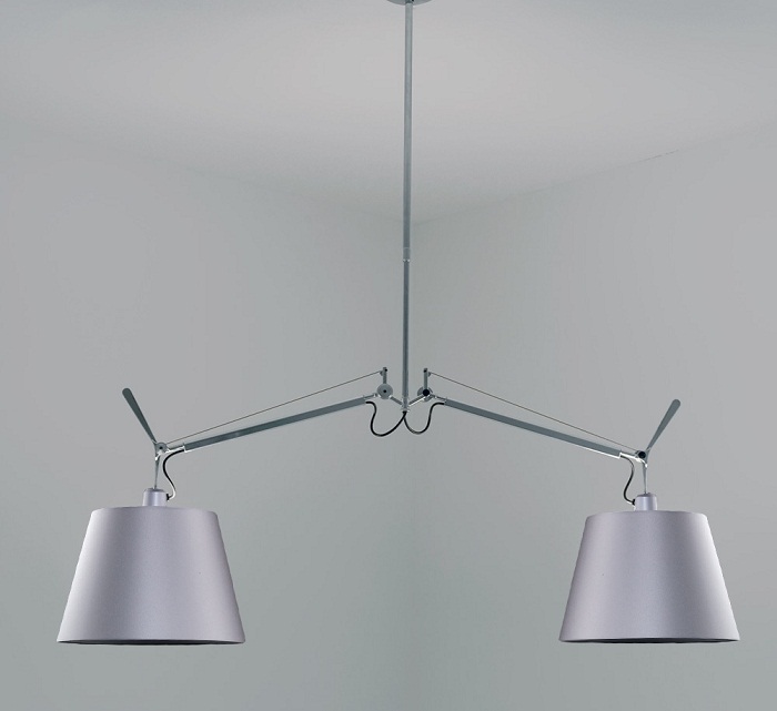 Tolomeo Double Pendant Lamp - Shade by Artemide Lamps Tolomeo Double Pendant Lamp - Shade by Artemide Lamps