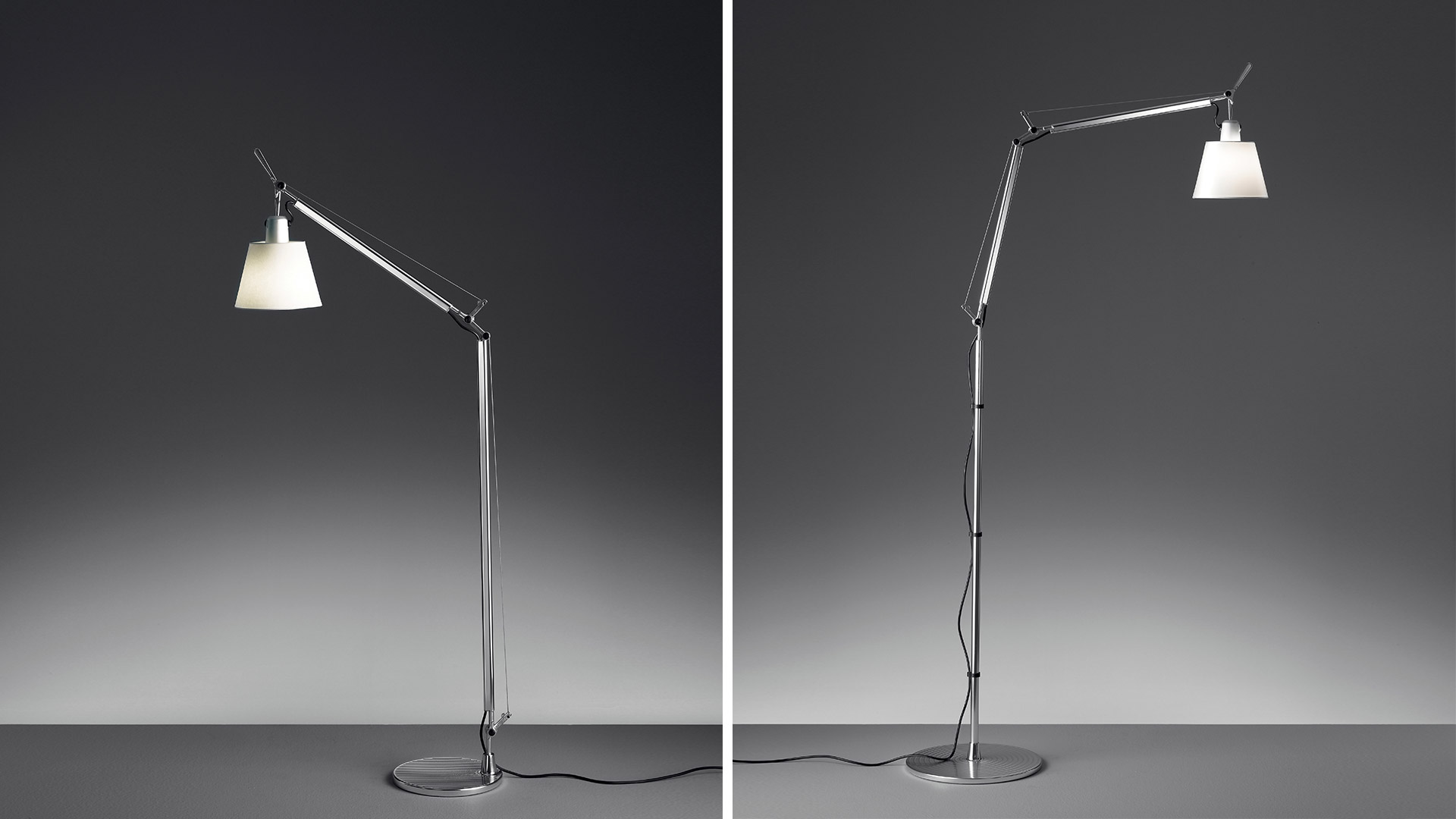 Tolomeo Floor Lamp - Shade by Artemide Floor Lamps Tolomeo Floor Lamp - Shade by Artemide Floor Lamps