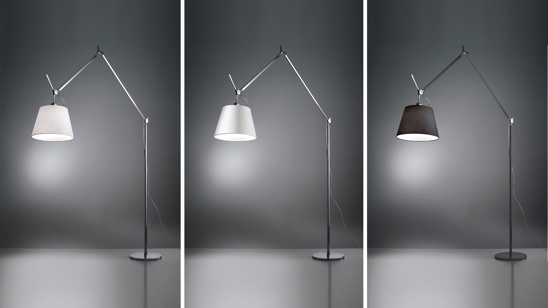 Tolomeo Mega Floor Lamp by Artemide Floor Lamps Tolomeo Mega Floor Lamp by Artemide Floor Lamps