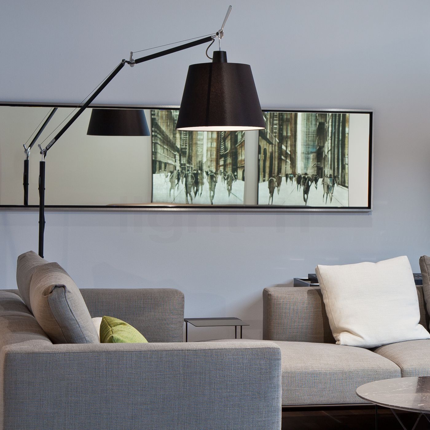 Tolomeo Mega Floor Lamp by Artemide Floor Lamps Tolomeo Mega Floor Lamp by Artemide Floor Lamps