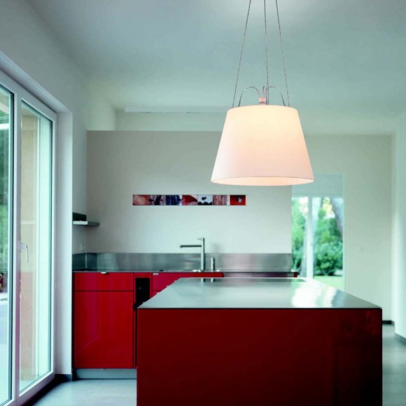 Tolomeo Mega Pendant Lamp by Artemide Lamps Tolomeo Mega Pendant Lamp by Artemide Lamps