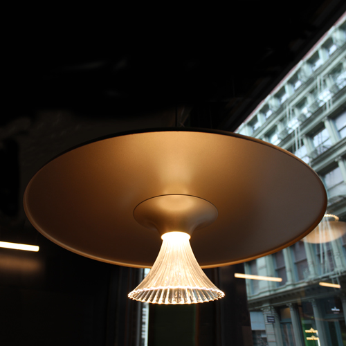 IPNO Pendant Black /Gold Lamp by Artemide Lamps