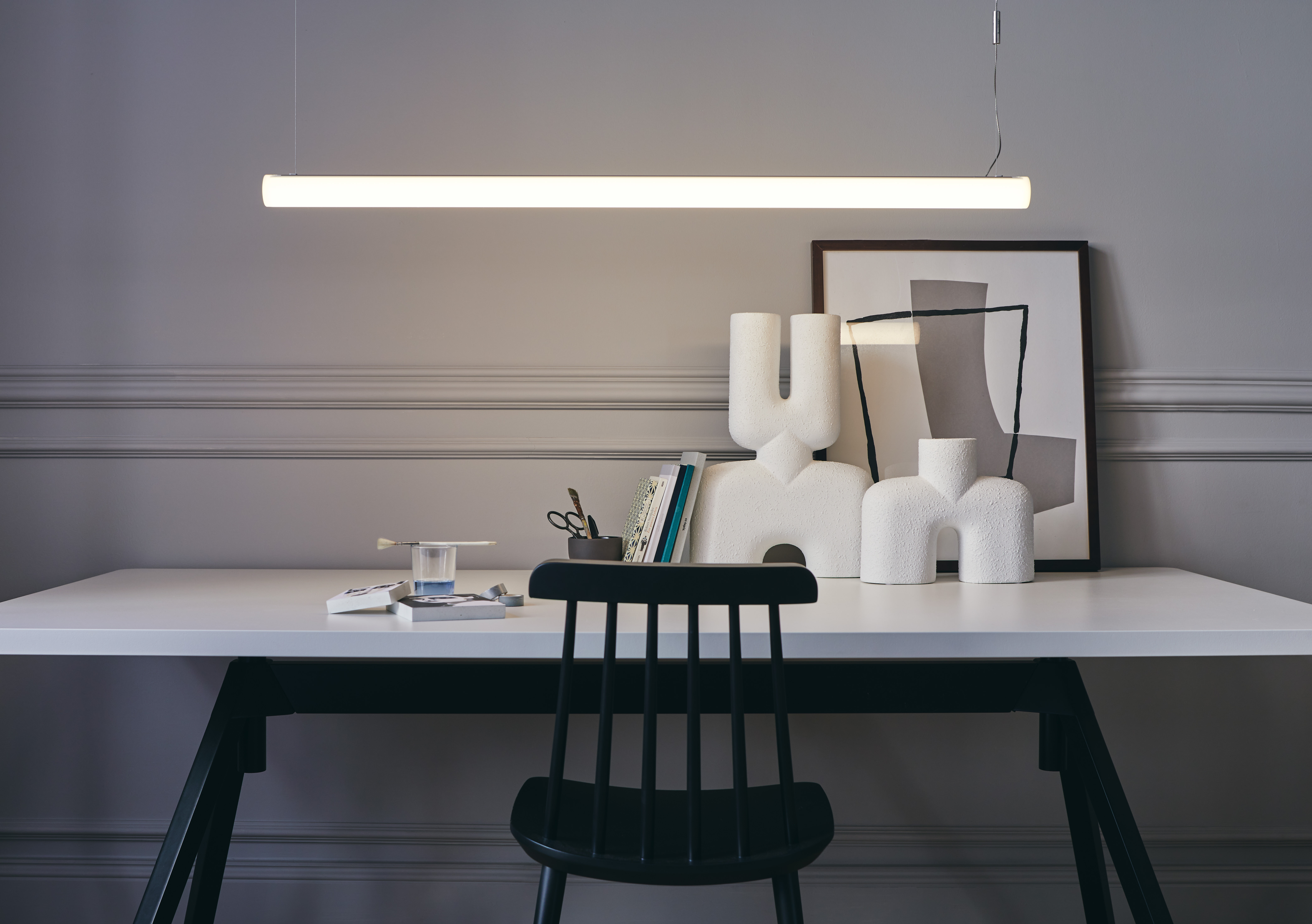 Alphabet of Linear Suspension Light by Artemide Lamps Alphabet of Linear Suspension Light by Artemide Lamps