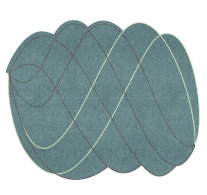Twist Carpet by Driade Carpets Twist Carpet by Driade Carpets