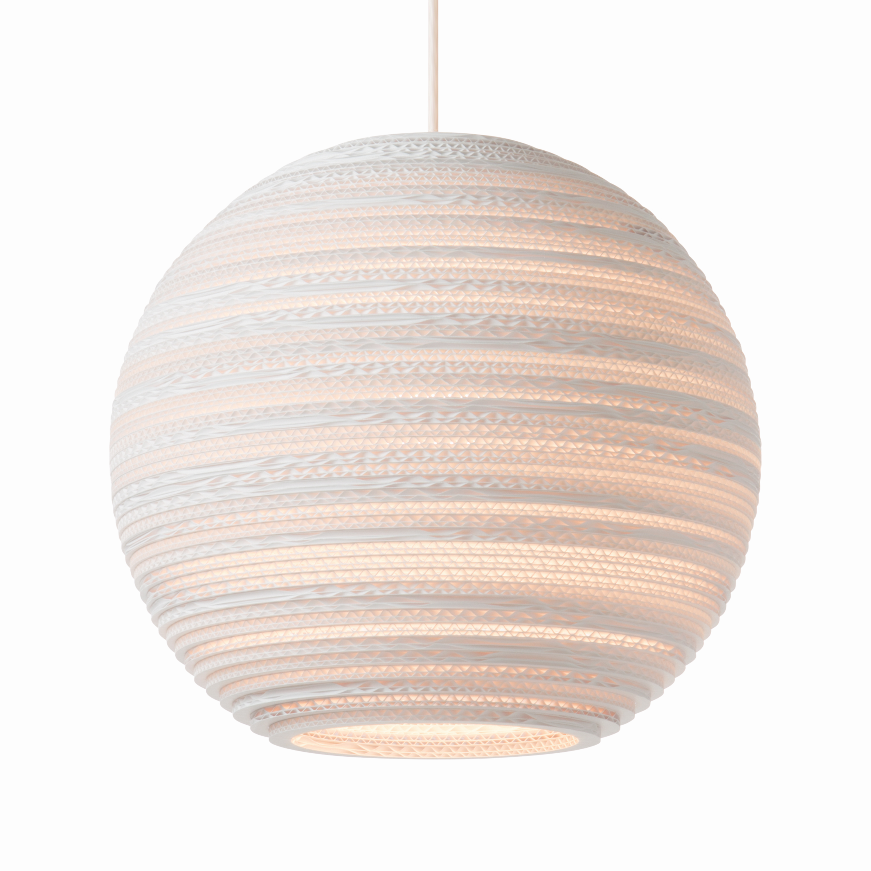 Scraplights Moon White Pendant Light by Graypants Pendant Lamps Scraplights Moon White Pendant Light by Graypants Pendant Lamps