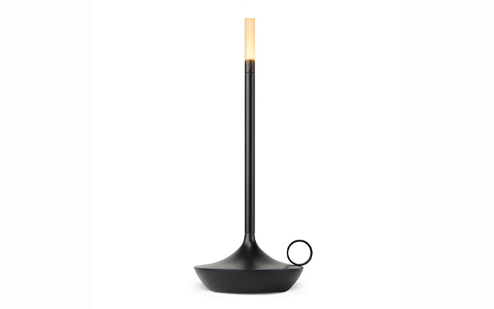Wick LED Portable Lamp by Graypants Table Lamps Wick LED Portable Lamp by Graypants Table Lamps
