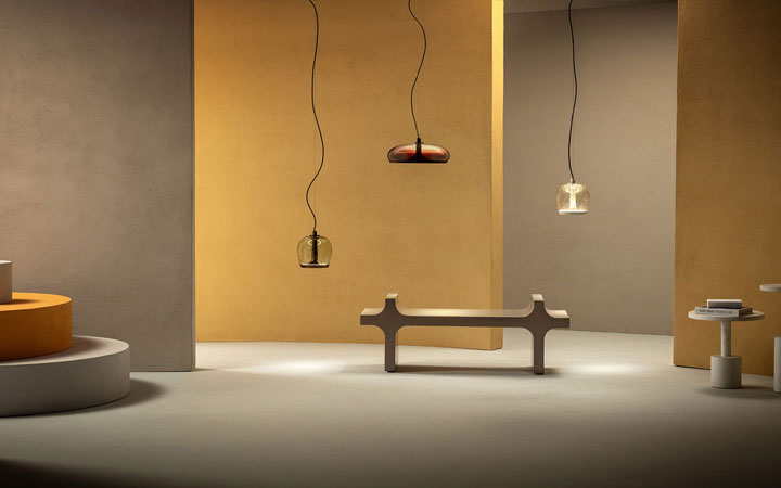 Aurelia S 45 Single Switch Pendant Lamp by Leucos Lamps