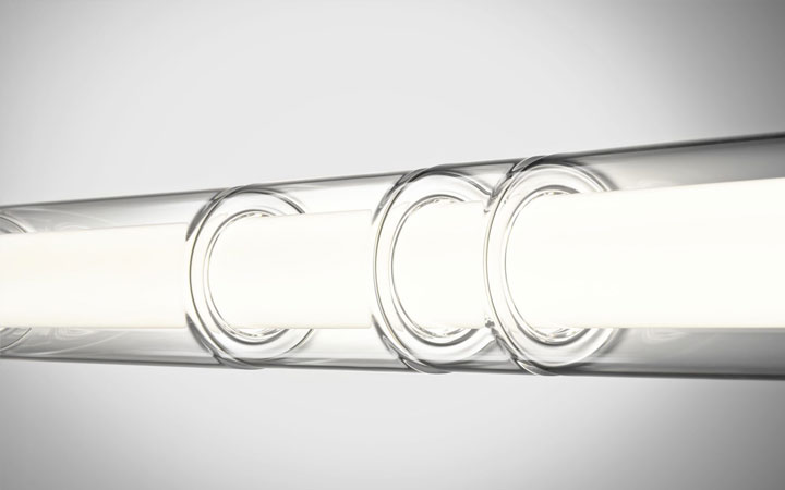 Stacking 180 Horizontal Pendant Lamp by Leucos Lamps Stacking 180 Horizontal Pendant Lamp by Leucos Lamps