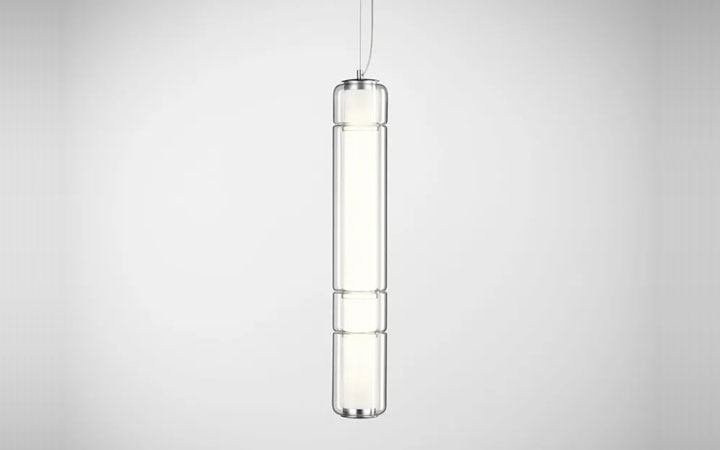 Stacking 60  Vertical Pendant Lamp by Leucos Lamps