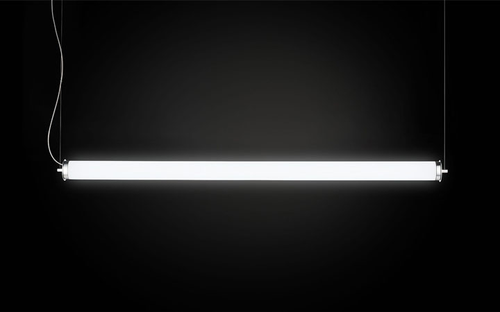 Stacking 120 Horizontal Naked Pendant Lamp by Leucos Lamps