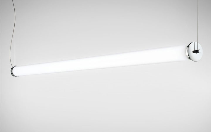 Stacking 180 Horizontal Naked Pendant Lamp by Leucos Lamps