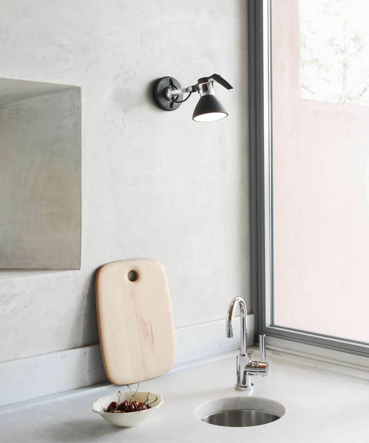 Fortebraccio Wall Spot by LucePlan Lamps