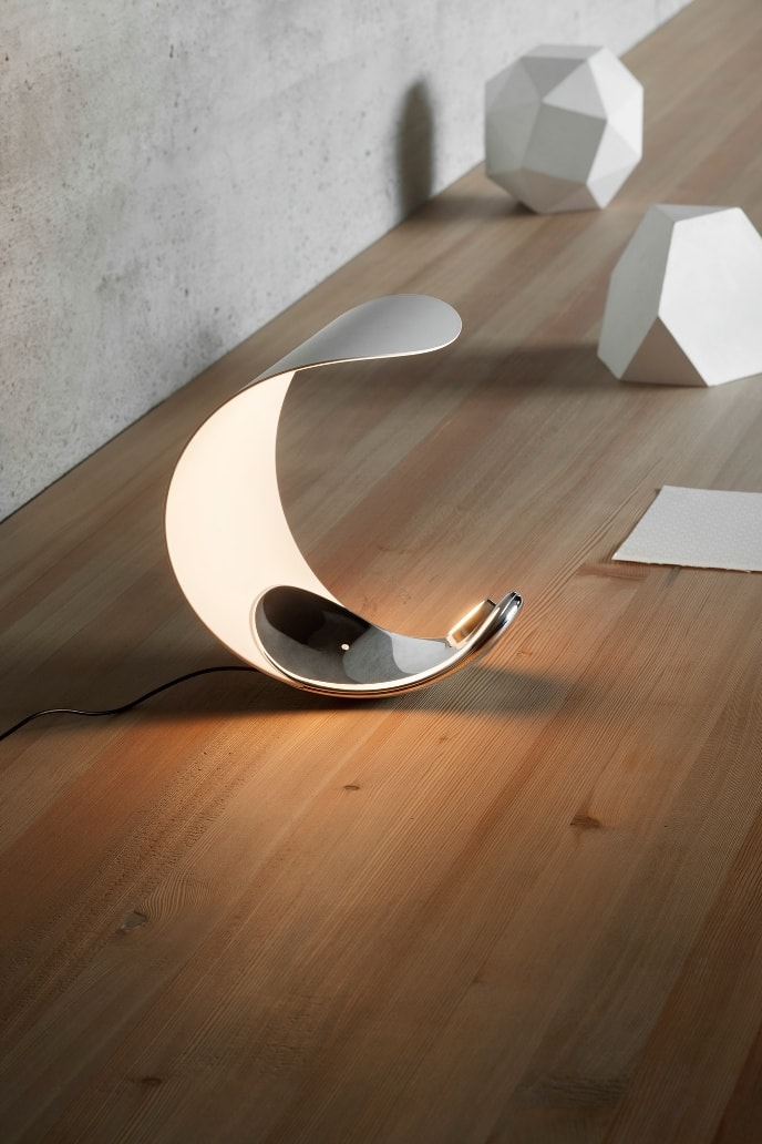 Curl Table Lamp by LucePlan Lamps Curl Table Lamp by LucePlan Lamps