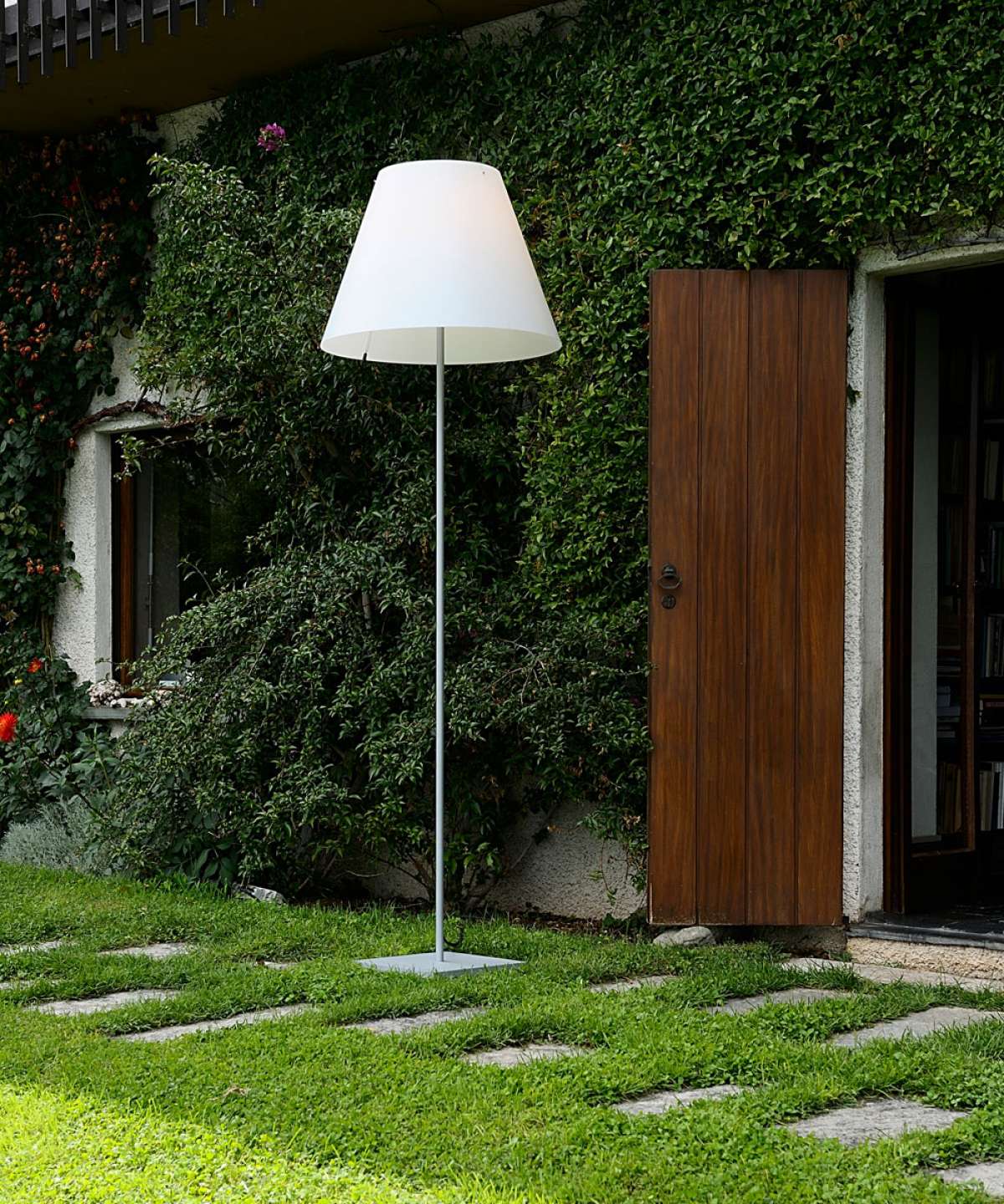 Grande Costanza Open Air Floor Lamp by LucePlan Floor Lamps Grande Costanza Open Air Floor Lamp by LucePlan Floor Lamps