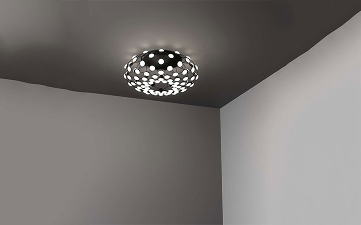 Mesh Ceiling Lamp by LucePlan Wall Lamps Mesh Ceiling Lamp by LucePlan Wall Lamps