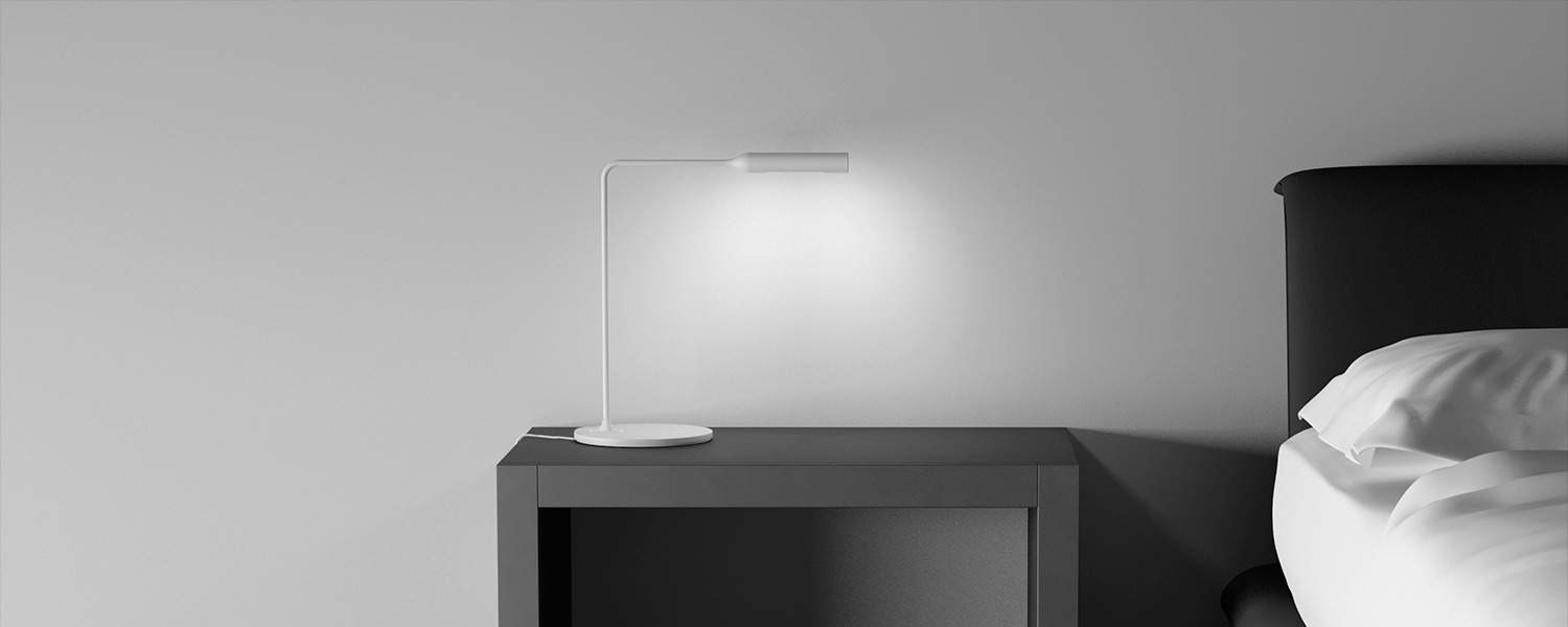 FLO Bedside Lamp by Lumina Lamps FLO Bedside Lamp by Lumina Lamps
